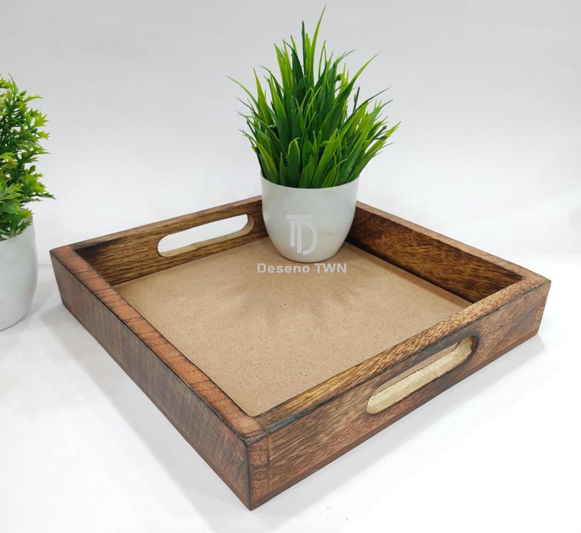 Wooden Resin Tray